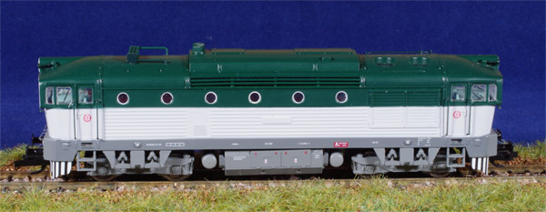 Brejlovec ČD - model lokomotivy řady 753 od fy. MTB