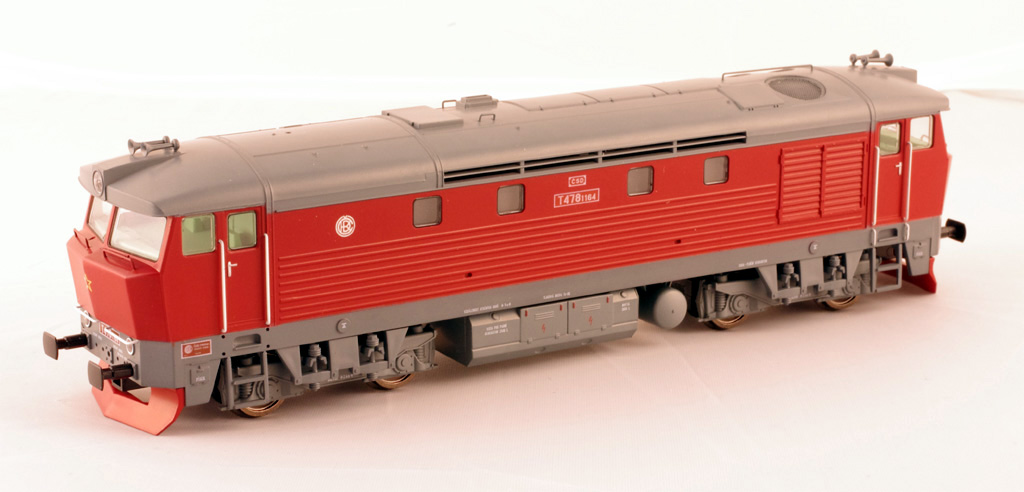 Model lokomotivy Bardotka