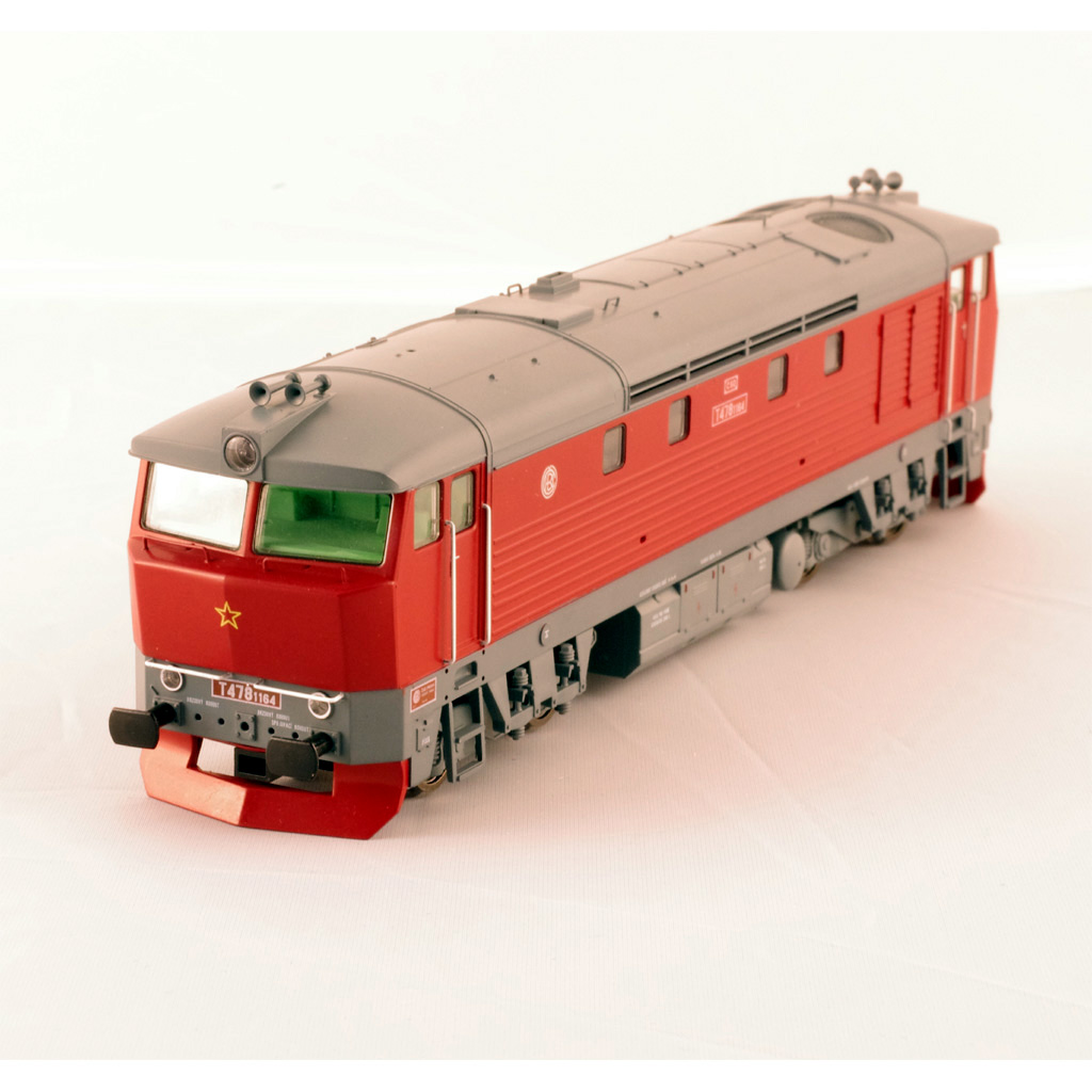 Model lokomotivy Bardotka